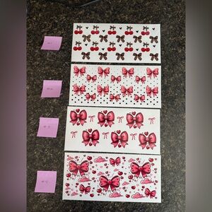 CUSTOM - See decals! 16oz Glass Cup with Bamboo Lid, Straw & Straw Cleaner